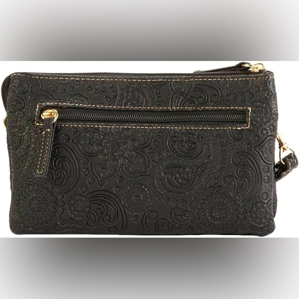 Black Stone Mountain Mini Crossbody Bag